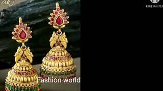 Letest jhumki collections || matte  jhumki models ????