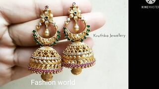 Letest jhumki collections || matte  jhumki models ????