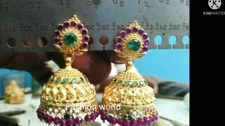 Letest jhumki collections || matte  jhumki models ????