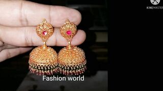 Letest jhumki collections || matte  jhumki models ????