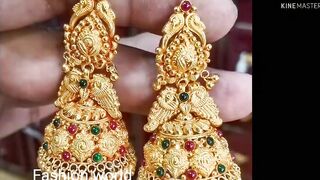 Letest jhumki collections || matte  jhumki models ????