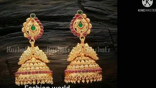 Letest jhumki collections || matte  jhumki models ????