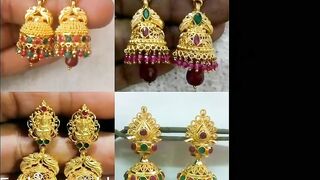 Letest jhumki collections || matte  jhumki models ????