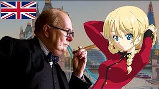 Winston Churchill reacts to British Anime