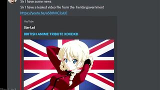 Winston Churchill reacts to British Anime