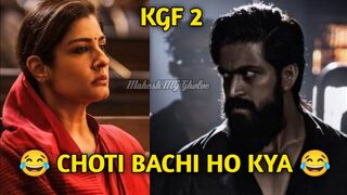 Tiger Shroff "Choti Bachi Ho Kya" KGF 2 Funny Memes | Bacchi Ho Kya Memes | Tiger Shroff Memes || MG