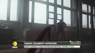 Tabata: A 20-minute intense workout approved by celebrities | The Good Life | World English News