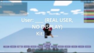 KIT GIVE AWAY! || ROBLOX BEDWARS ||