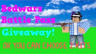 BATTLEPASS AND 2 KITS GIVEAWAY CYBER DRONE ROBLOX BEDWARS