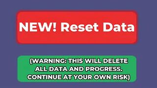 How To Reset Data In Roblox Bedwars! (Glitch)