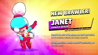 Can Janet Land on Water After Using Her Super!? | Brawl Stars Season 12 #stuntshow