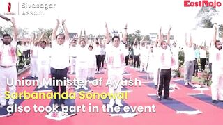 ‘Yoga Utsav’ in Assam as 50-day countdown to International Day of Yoga