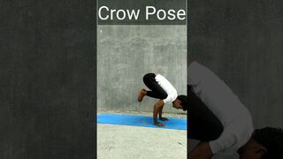 Crow Pose | Bakasana | Arm Balancing Poses | #yogaandfitnesswithshiva #yoga #shorts #workout