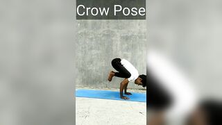 Crow Pose | Bakasana | Arm Balancing Poses | #yogaandfitnesswithshiva #yoga #shorts #workout