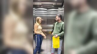 CHECKED THE SIZE OF THE BODYBUILDER IN THE ELEVATOR???? SHOCK VIDEOS @Fitness samka FITNESSTONYA