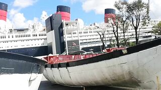 Long Beach To DISPOSE of Lifeboats! RMS Queen Mary Ship