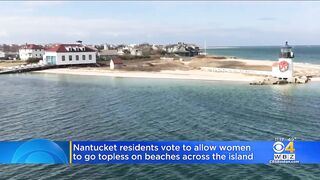 Nantucket Residents Vote To Allow Women To Go Topless At Beaches