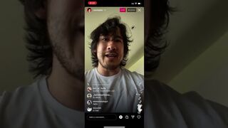 Markiplier gets pissed off not being able to support pokimane - Instagram Live 4/5/22