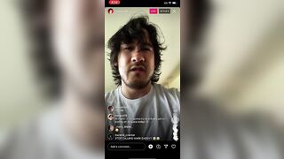 Markiplier gets pissed off not being able to support pokimane - Instagram Live 4/5/22