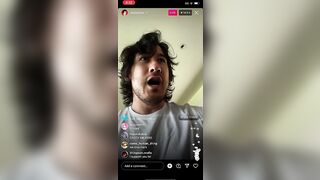 Markiplier gets pissed off not being able to support pokimane - Instagram Live 4/5/22