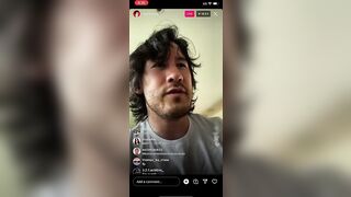 Markiplier gets pissed off not being able to support pokimane - Instagram Live 4/5/22