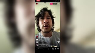 Markiplier gets pissed off not being able to support pokimane - Instagram Live 4/5/22