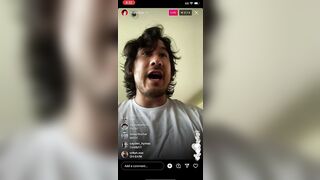 Markiplier gets pissed off not being able to support pokimane - Instagram Live 4/5/22