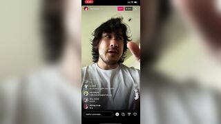 Markiplier gets pissed off not being able to support pokimane - Instagram Live 4/5/22