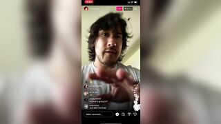 Markiplier gets pissed off not being able to support pokimane - Instagram Live 4/5/22