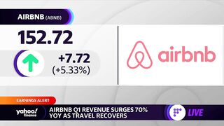 Airbnb stock rises on Q1 earnings beat as travel demand recovers