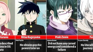 Anime Characters that Started Weak but Became Overpowered I Anime Senpai Comparisons