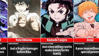 Anime Characters that Started Weak but Became Overpowered I Anime Senpai Comparisons