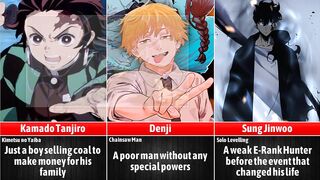 Anime Characters that Started Weak but Became Overpowered I Anime Senpai Comparisons