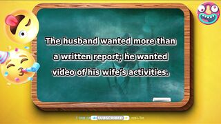 Funny joke | Unfaithful wife caught on tape