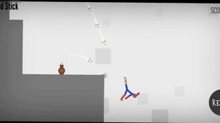 Best Falls | Stickman Dismounting funny moments #133