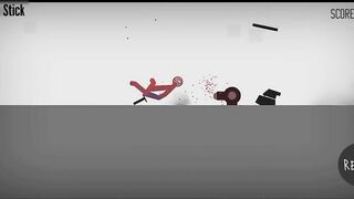 Best Falls | Stickman Dismounting funny moments #133