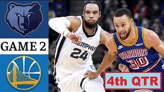 Golden State Warriors vs Memphis Grizzlies Full Highlights 4th Qtr Game 2 | 2022 NBA Playoffs