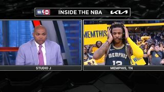 Ja Morant Joins Inside the NBA after Game 2 Win vs Warriors, Postgame Interview ????