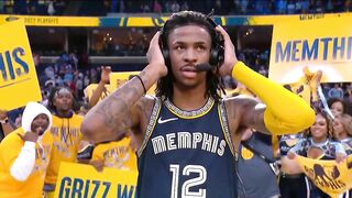 Ja Morant Joins Inside the NBA after Game 2 Win vs Warriors, Postgame Interview ????