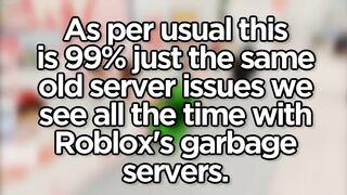 ROBLOX IS DOWN AGAIN!