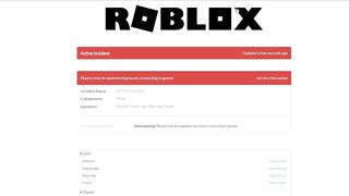 Roblox JUST SHUTDOWN!