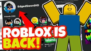 ROBLOX IS BACK!!! What are you waiting for PLAY NOW | Roblox Shutdown (May 2022)