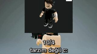 Arkadaşlarımın karakterlerini puanlıyorum???? (Roblox)