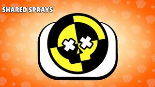 ALL SPRAYS IN BRAWL STARS