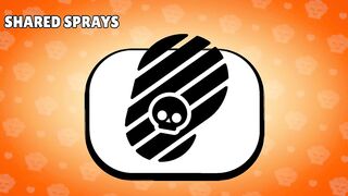 ALL SPRAYS IN BRAWL STARS