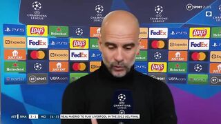 Stunned Pep Guardiola reacts to late Real Madrid comeback against Man City