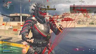 MECHAGODZILLA  finishing move compilation Warzone!