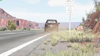 Cars vs Stones | Cars Crashes Driving Fails Compilation | BeamNG.Drive VTown