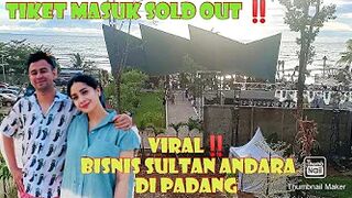 Viral ‼️Marawa beach club‼️Bisnis baru Rafi Ahmad & Nagita Slavina di Padang