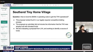 Rainier Beach tiny home village opens after securing funding | FOX 13 Seattle